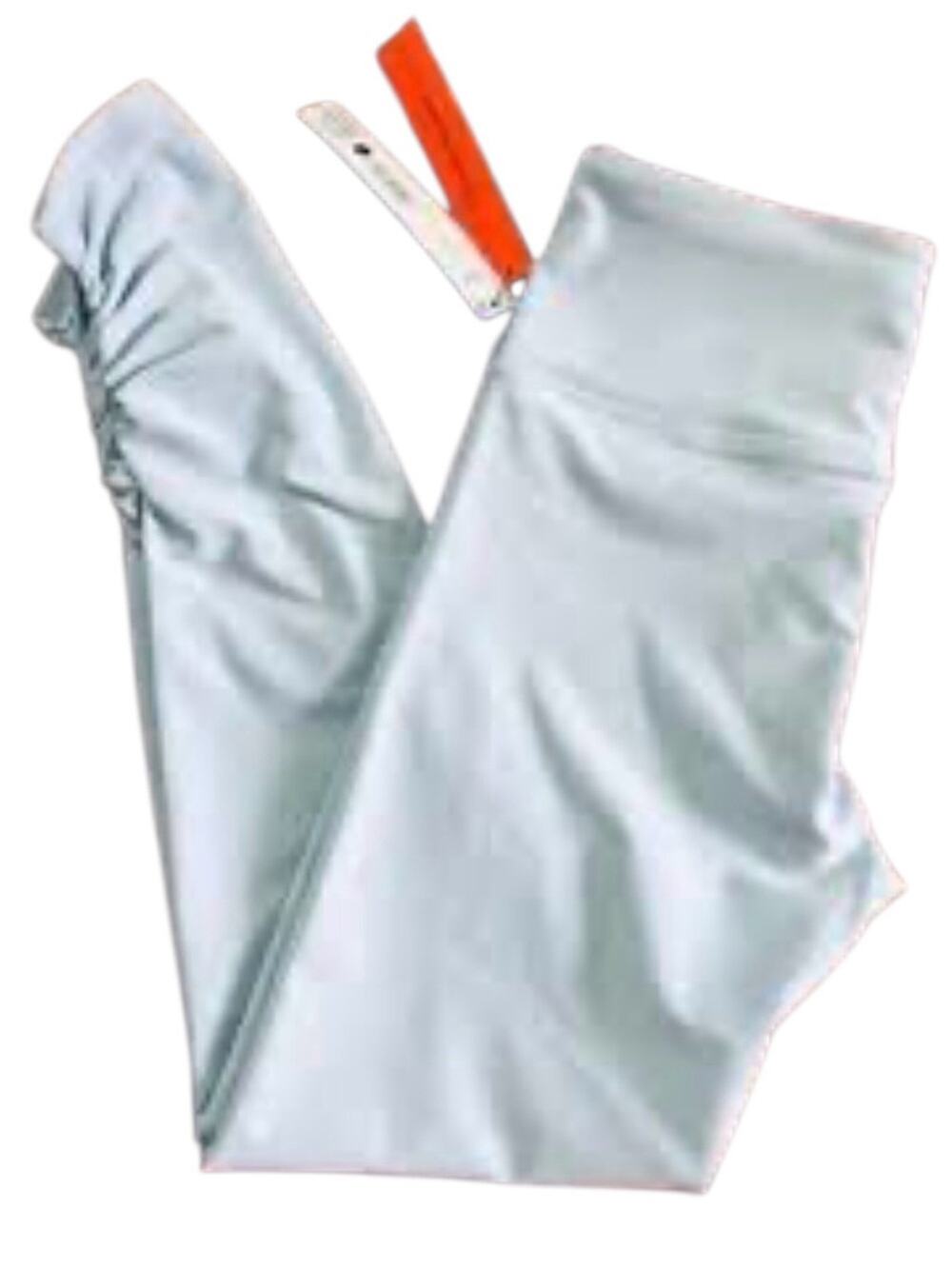 Aqua Athletic Scalloped HemLeggings Light Blue Size XL NWT